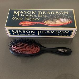 Mason Pearson Hair Brush - B3 handy size including cleaner
